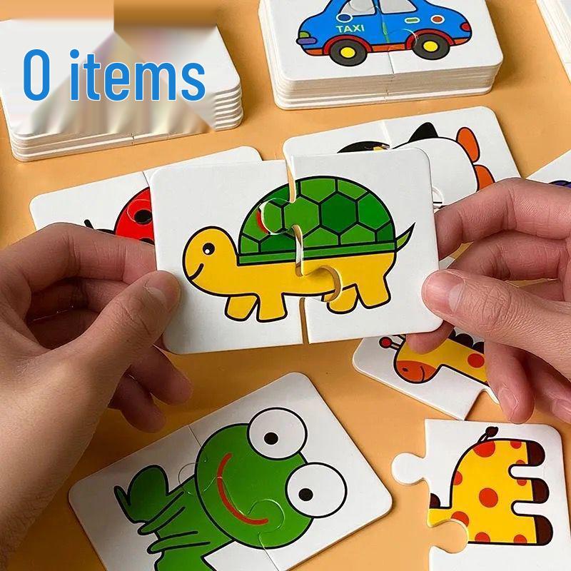 Handmade Educational Puzzle Cards for Toddlers, Ages 1-3: Cognitive Development & Learning
Handmade Educational Puzzle Cards for Toddlers, Ages 1-3: Cognitive Development & Learning