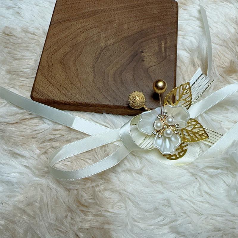 Bride Pearl Wrist Flower Bracelet Exquisite Wedding Supplies Elegant Bridesmaid Wristband Jewelry Accessories Gifts
Bride Pearl Wrist Flower Bracelet Exquisite Wedding Supplies Elegant Bridesmaid Wristband Jewelry Accessories Gifts