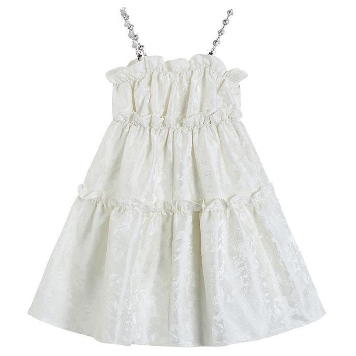 Summer new Korean version *** suspender skirt women s heavy industry rhinestone chain design sense small fluffy skirt S абрикосовый
Summer new Korean version *** suspender skirt women s heavy industry rhinestone chain design sense small fluffy skirt S абрикосовый