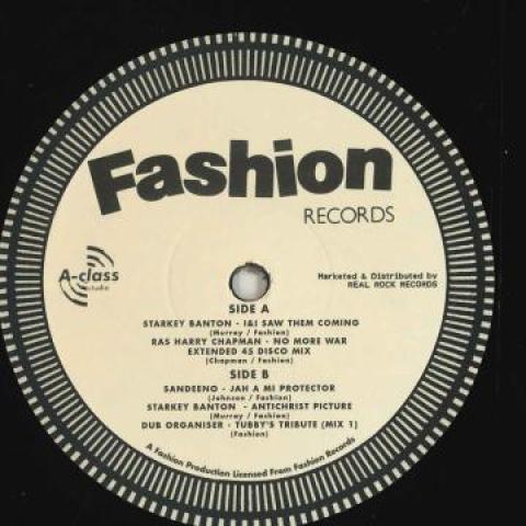 12inch Record STARKEY BANTON; HARRY CHAPMAN / SAN - I&i Saw Them Coming; No More War Ex FASHION1201 Fashion 2022 Europe Reggae, Ska & Dub
12inch Record STARKEY BANTON; HARRY CHAPMAN / SAN - I&i Saw Them Coming; No More War Ex FASHION1201 Fashion 2022 Europe Reggae, Ska & Dub