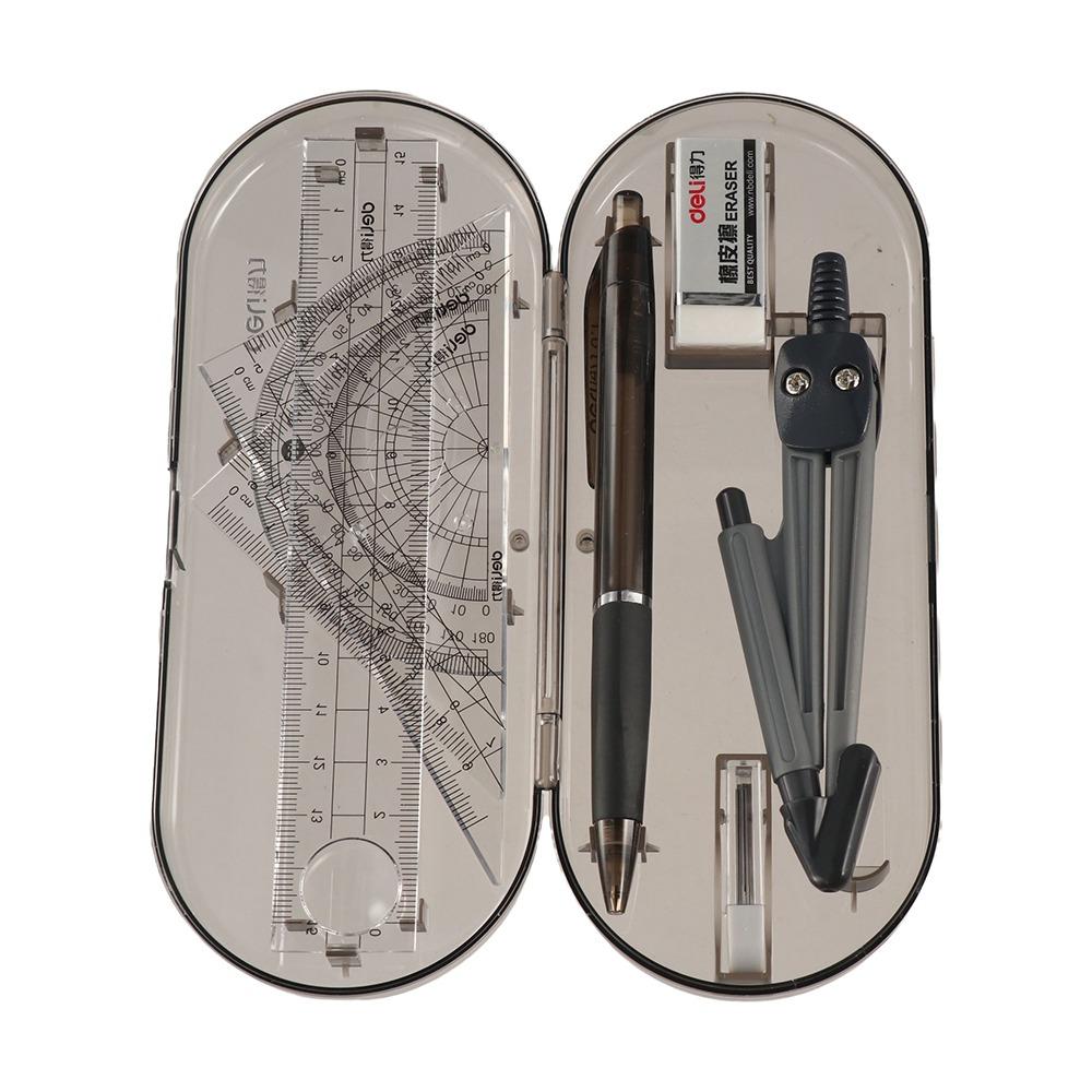 Straight Ruler Compass Rulers Set Pencil Rubber Mathematical Set Math Geometry Drawing Student Use
Straight Ruler Compass Rulers Set Pencil Rubber Mathematical Set Math Geometry Drawing Student Use
