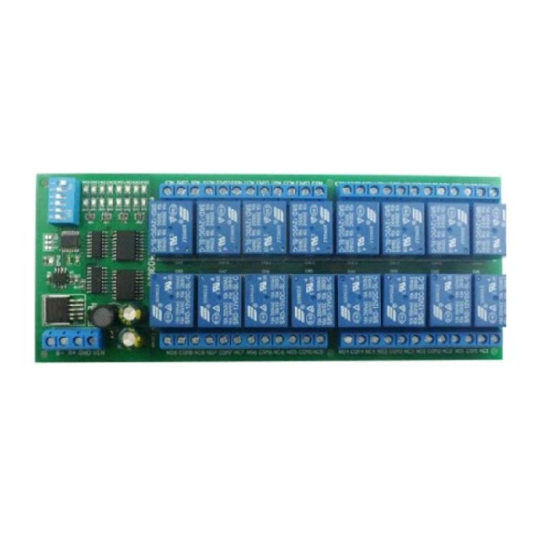 16 Channel RS485 DIN35 Rail Box Modbus RTU UART Switch Board for Home Automation
16 Channel RS485 DIN35 Rail Box Modbus RTU UART Switch Board for Home Automation