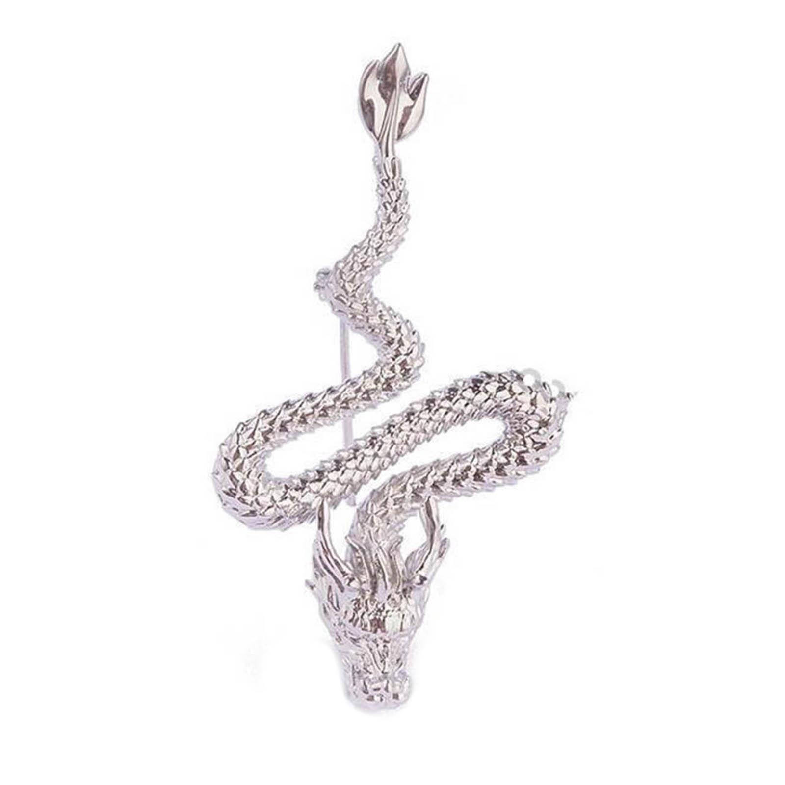 Retro 3D Dragon Brooch Stylish Lapel Pins Chinese Zodiacs Theme Breastpin Versatile Animal Badge Jewelry Ornament 1
Retro 3D Dragon Brooch Stylish Lapel Pins Chinese Zodiacs Theme Breastpin Versatile Animal Badge Jewelry Ornament 1