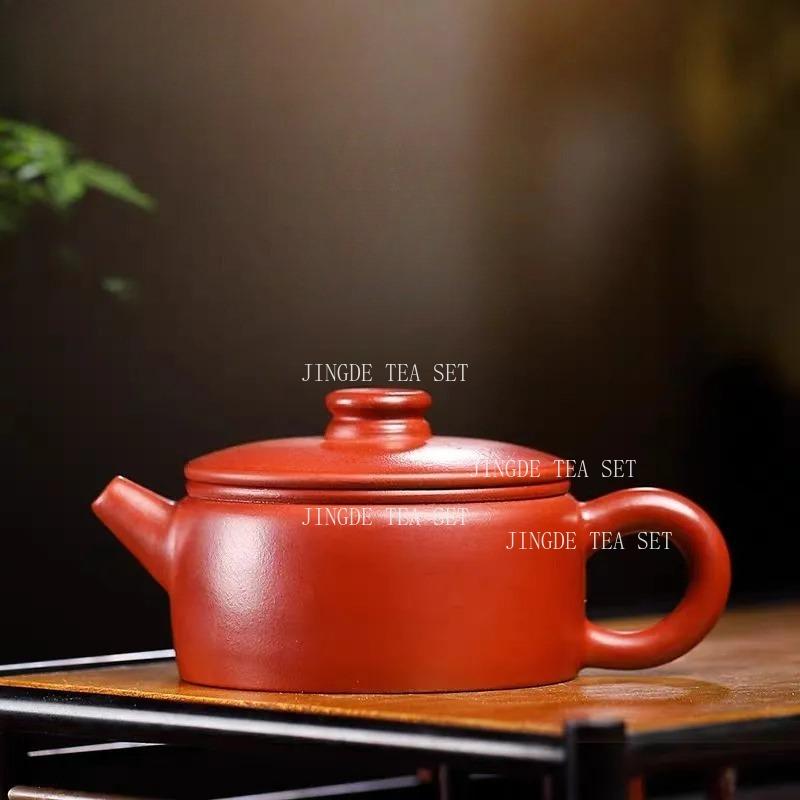 150ml Earthenware Pot of Yixing Dahongpao Coin Hanwa Pot First Class Large-diameter Teapot Chinese Household Tea Set
150ml Earthenware Pot of Yixing Dahongpao Coin Hanwa Pot First Class Large-diameter Teapot Chinese Household Tea Set