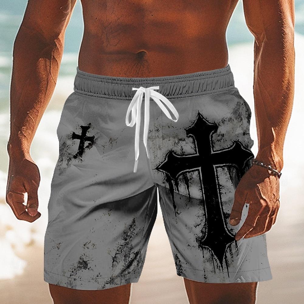 Men s Cross Religion Swim Trunks Swim Shorts Board Shorts Mid Waist Retro Vintage Outdoor Vacation Dailywear 3XL
Men s Cross Religion Swim Trunks Swim Shorts Board Shorts Mid Waist Retro Vintage Outdoor Vacation Dailywear 3XL
