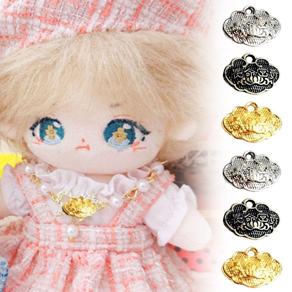 20pcs 12*9.7mm Doll Buttons Mini Buckle Pendant New Ultra-small Metal Pendant Doll Accessories
20pcs 12*9.7mm Doll Buttons Mini Buckle Pendant New Ultra-small Metal Pendant Doll Accessories