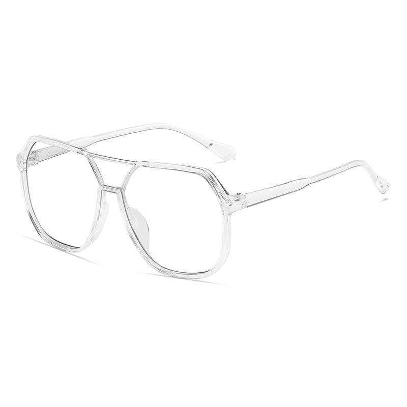 Double Beam Sunglasses Women Stylish Retro Large Frame Uv400 For Outdoor Travel Transparent White
Double Beam Sunglasses Women Stylish Retro Large Frame Uv400 For Outdoor Travel Transparent White