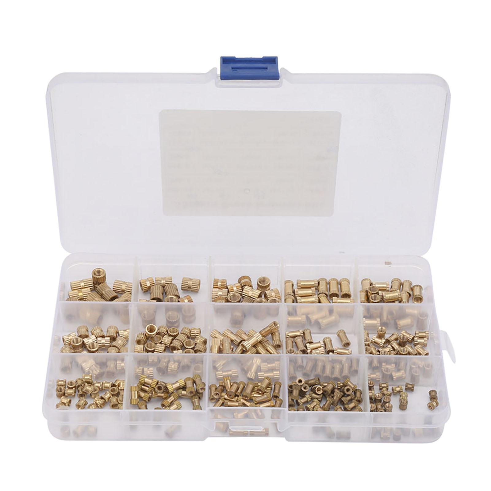 330pcs M2 M3 M4 M5 Brass Insert Nut Isolation Column Knurl Insert Nut Kit
330pcs M2 M3 M4 M5 Brass Insert Nut Isolation Column Knurl Insert Nut Kit