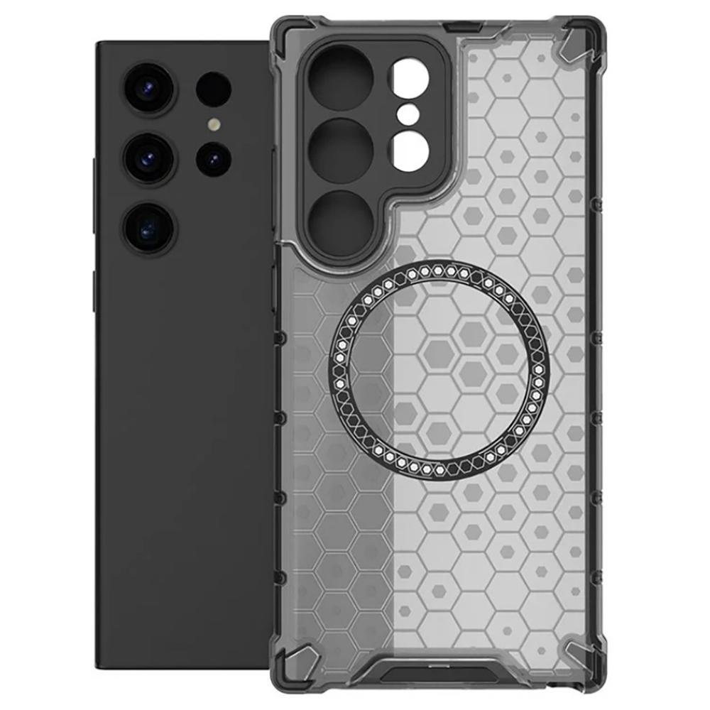 WANLONFENG FC Series For Samsung Galaxy S25 Ultra Case Compatible with MagSafe TPU+PC Phone Cover with Tempered Glass Transparent 
WANLONFENG FC Series For Samsung Galaxy S25 Ultra Case Compatible with MagSafe TPU+PC Phone Cover with Tempered Glass Transparent