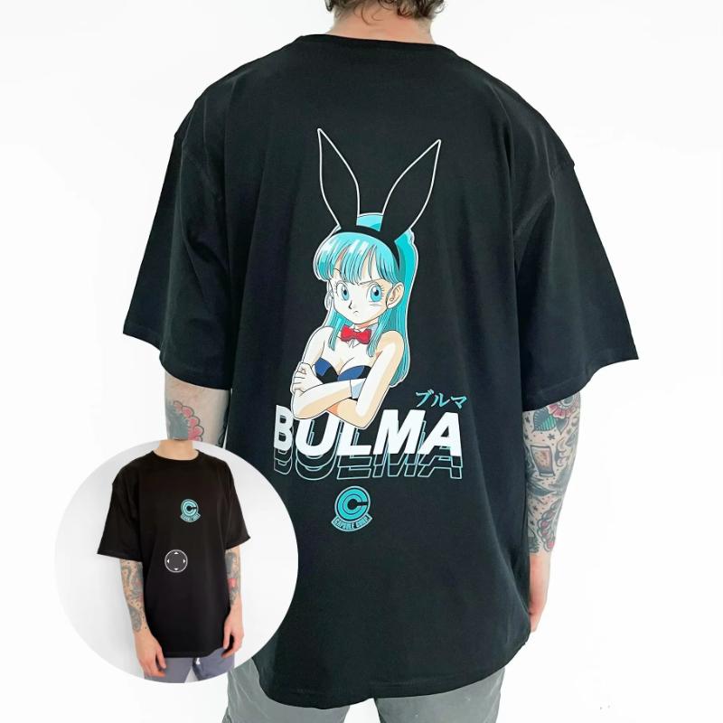 Dragon Ball Bulma Anime Mens Short Sleeve Tshirt Summer Y2k Oversized Cotton Women Graphic Tee Japanese Streetwear Casual Tops S
Dragon Ball Bulma Anime Mens Short Sleeve Tshirt Summer Y2k Oversized Cotton Women Graphic Tee Japanese Streetwear Casual Tops S