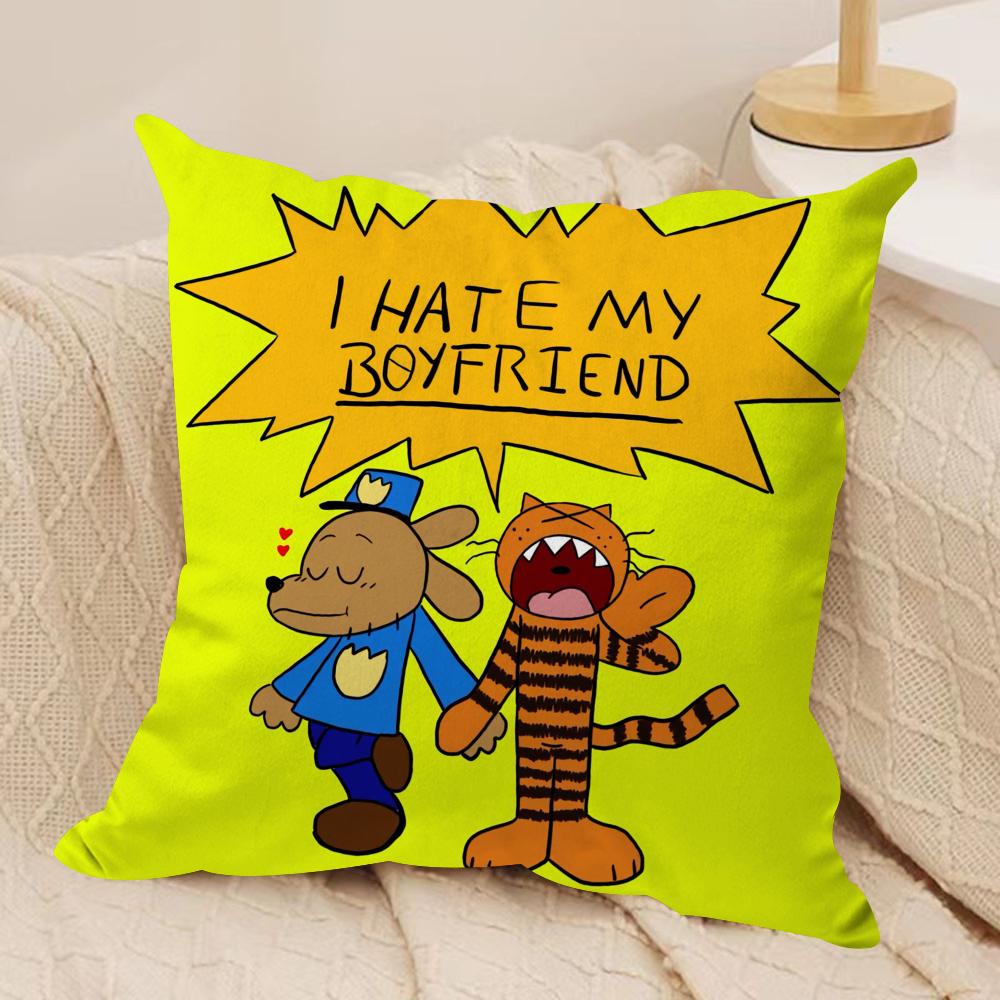 DOG MAN Anime Cushion Cover Soft Plush Fabric Double-Sided Printed Sofa Cushion Cover for All Seasons Home Decor Gift 30cmx30cm
DOG MAN Anime Cushion Cover Soft Plush Fabric Double-Sided Printed Sofa Cushion Cover for All Seasons Home Decor Gift 30cmx30cm