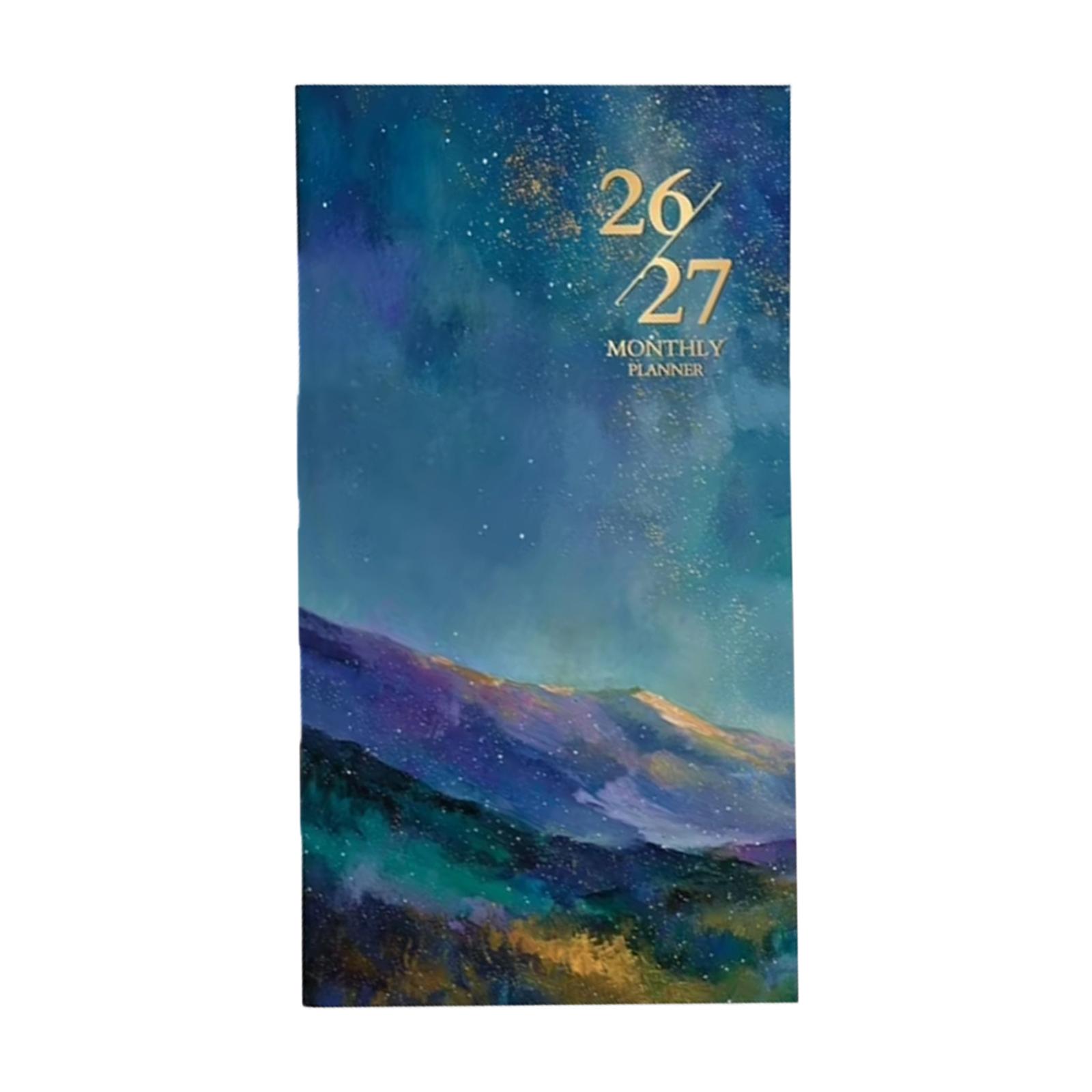 Pocket Calendar 2026-2027 - Date Planner, Portable Schedule Organizer, Monthly & Yearly Planner One Size
Pocket Calendar 2026-2027 - Date Planner, Portable Schedule Organizer, Monthly & Yearly Planner One Size