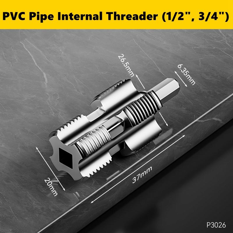Набор клуппов для ПВХ труб 1/2 , 3/4 , 1 , Набор клуппов для труб, совместимый с электродрелью, с различными размерами плашек
Набор клуппов для ПВХ труб 1/2 , 3/4 , 1 , Набор клуппов для труб, совместимый с электродрелью, с различными размерами плашек