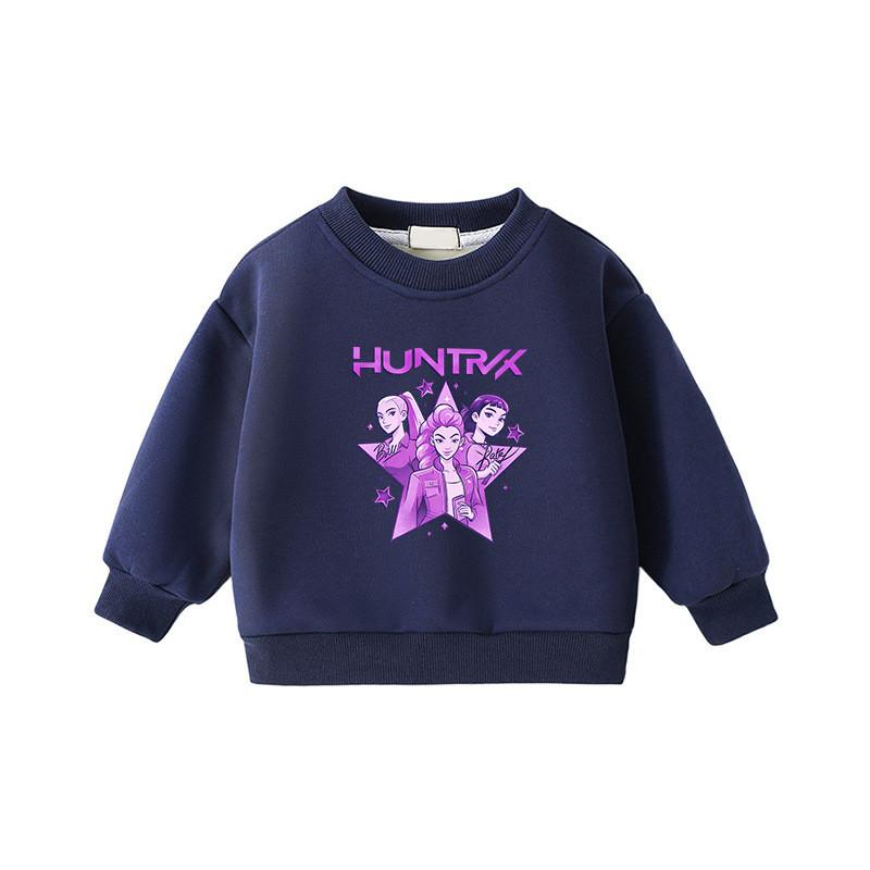 Kids Girls Kpop Hunters Rumi Zoey Mira Print Long Sleeves Round Neck Sweatshirt 170cm темно-синього кольору
Kids Girls Kpop Hunters Rumi Zoey Mira Print Long Sleeves Round Neck Sweatshirt 170cm темно-синього кольору