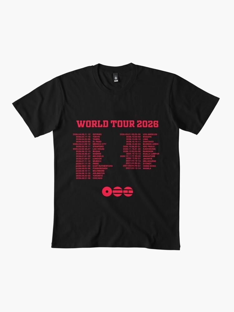 World Tour 2026 Arirang Premium TShirt Summer Mens Womens Luxury Fashion Street Wear Y2K Cotton Oversized Tshirt L
World Tour 2026 Arirang Premium TShirt Summer Mens Womens Luxury Fashion Street Wear Y2K Cotton Oversized Tshirt L