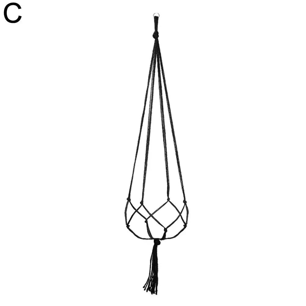 1pcs Braided Rope Hanging Basket Flower Pot Straw Macrame Decor Hanger Garden Balcony Accessories Craft Plant Holder Net C6Y4 чорний
1pcs Braided Rope Hanging Basket Flower Pot Straw Macrame Decor Hanger Garden Balcony Accessories Craft Plant Holder Net C6Y4 чорний