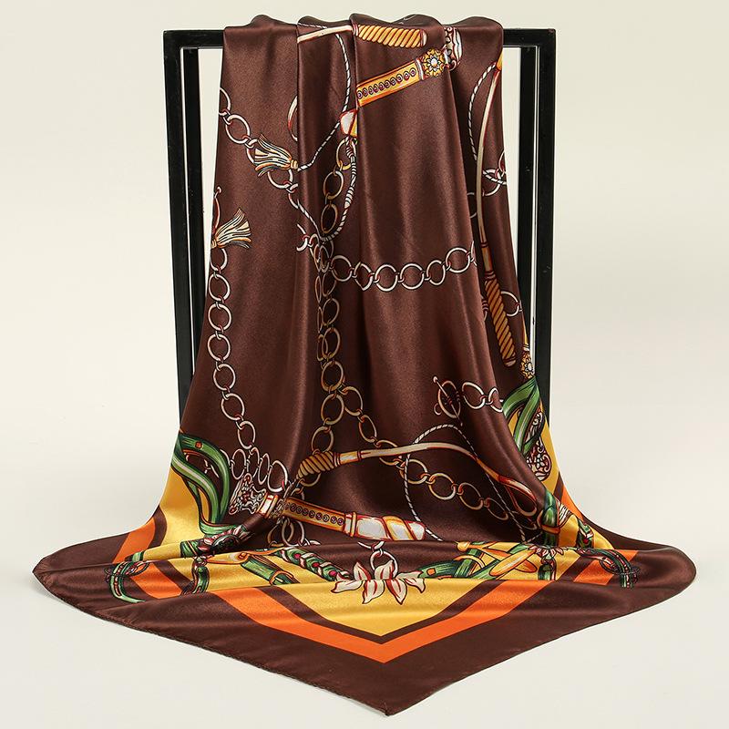 Роскошные шали 90*90 см с винтажным принтом цепей, модные пляжные шарфы-солнцезащитные платки, квадратные банданы, атласные головные платки 90x90CM
Роскошные шали 90*90 см с винтажным принтом цепей, модные пляжные шарфы-солнцезащитные платки, квадратные банданы, атласные головные платки 90x90CM