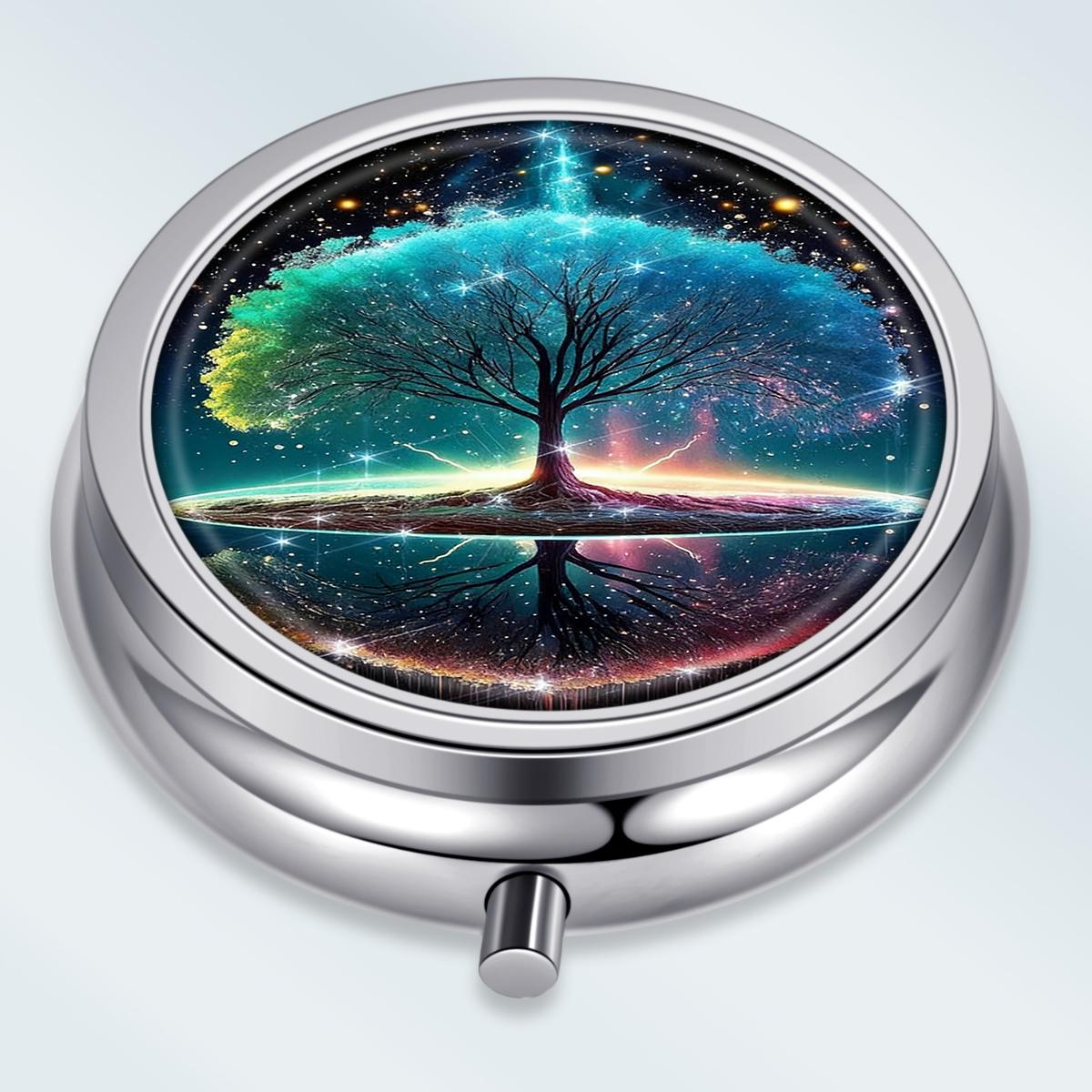 Portable Pill Box with 3 Compartments, Mini Metal Medicine Organizer Case, Cute Printed Pill Container for Vitamins, Pills, Jewelry, Travel, Daily Use разноцветный
Portable Pill Box with 3 Compartments, Mini Metal Medicine Organizer Case, Cute Printed Pill Container for Vitamins, Pills, Jewelry, Travel, Daily Use разноцветный
