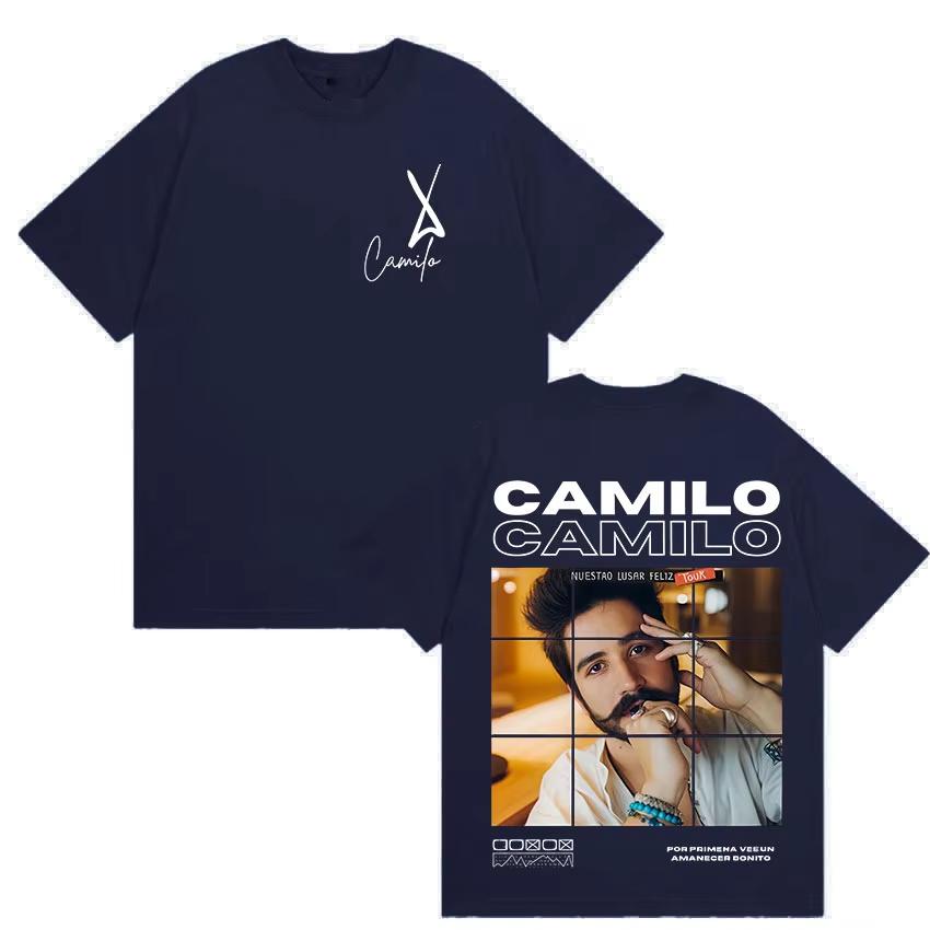Rapper Camilo Tour Album Graphic Cover TShirt Men Clothing Pop Music Cotton TShirts ONeck Short Sleeve Top summer Streetwear 4XL
Rapper Camilo Tour Album Graphic Cover TShirt Men Clothing Pop Music Cotton TShirts ONeck Short Sleeve Top summer Streetwear 4XL