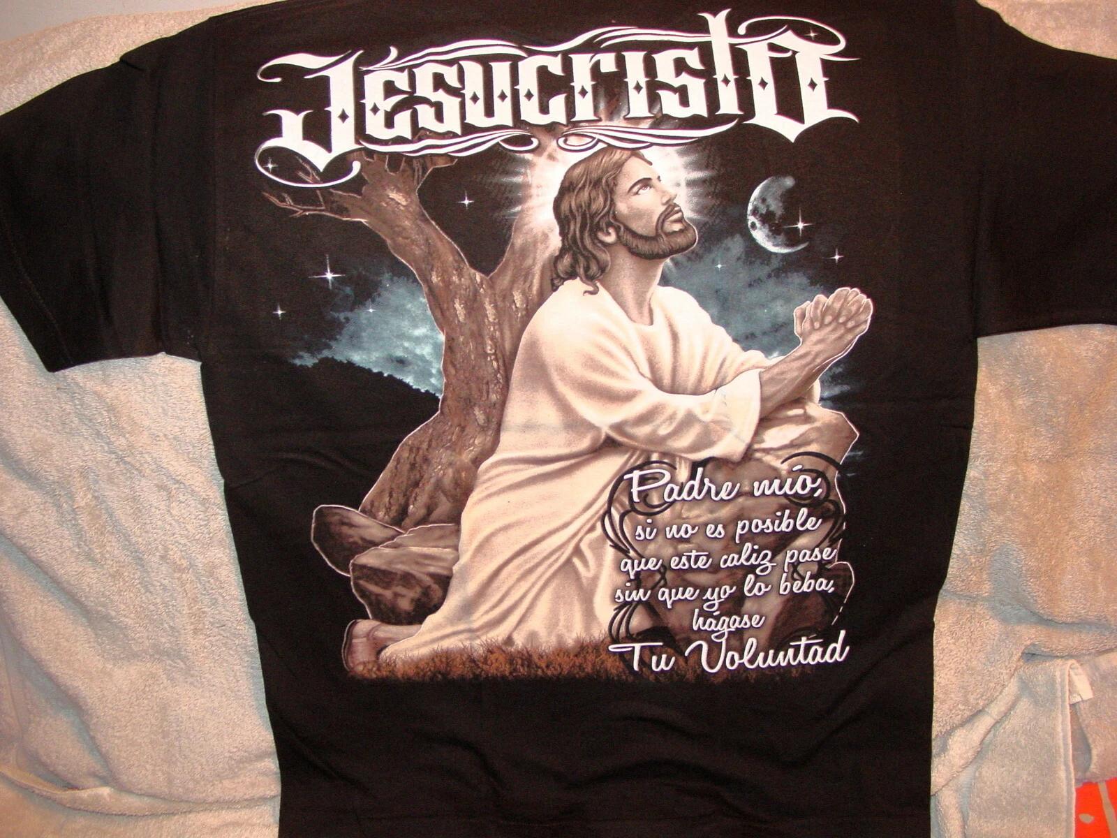 JESUS CHRIST PRAYING JESU CRISTO T-shirt S
JESUS CHRIST PRAYING JESU CRISTO T-shirt S