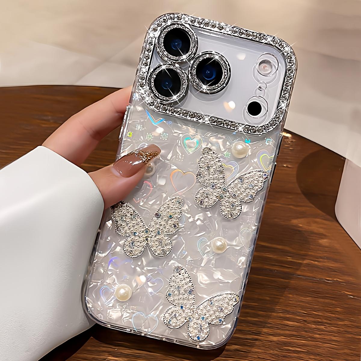 Luxury 3D butterfly heart phone case, compatible with iPhone 11 to 17 series. iPhone 17 Pro Max белый
Luxury 3D butterfly heart phone case, compatible with iPhone 11 to 17 series. iPhone 17 Pro Max белый