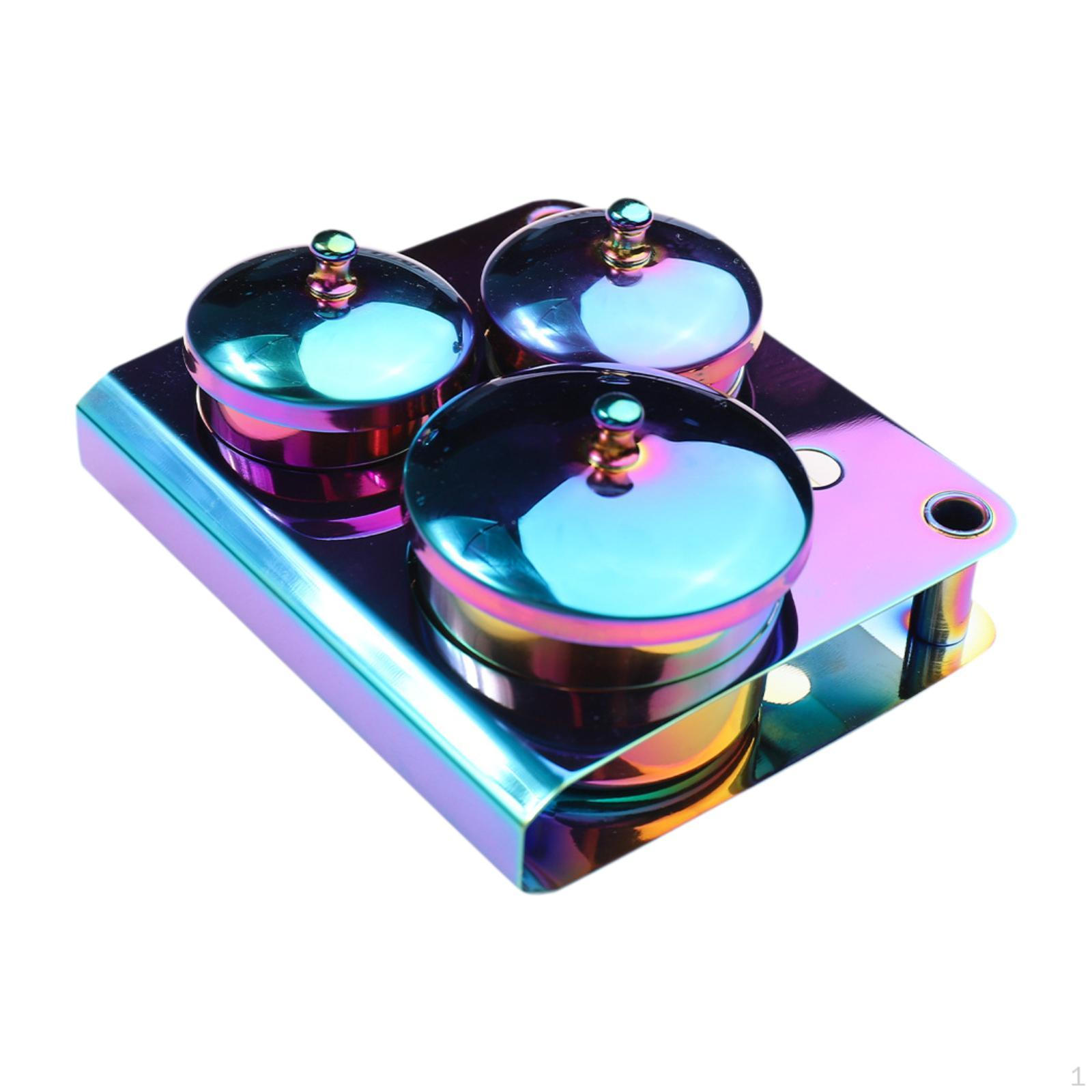 3 миски для нейл-арта для акриловой жидкости и пудры с крышкой Color Plating
3 миски для нейл-арта для акриловой жидкости и пудры с крышкой Color Plating