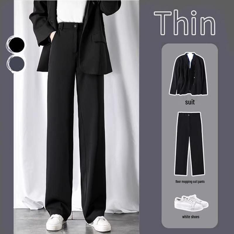Women s High Waist Wide-Leg Trousers - Slimming, Loose Fit, Plus Size, Floor-Length, Perfect for Spring & Autumn. S
Women s High Waist Wide-Leg Trousers - Slimming, Loose Fit, Plus Size, Floor-Length, Perfect for Spring & Autumn. S