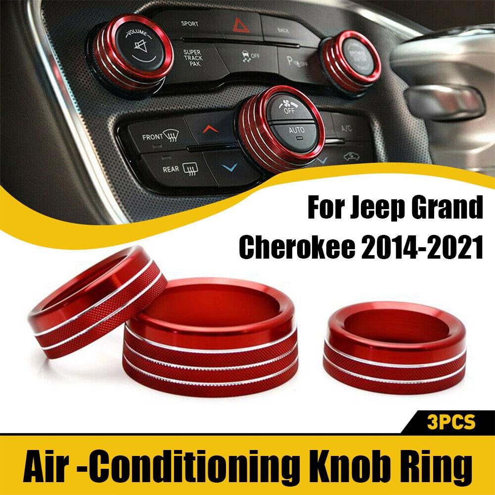 Для Jeep Grand Cherokee 2014-2021 алюминиевый сплав климатическая крышка ручка громкости поворот P0E7
Для Jeep Grand Cherokee 2014-2021 алюминиевый сплав климатическая крышка ручка громкости поворот P0E7