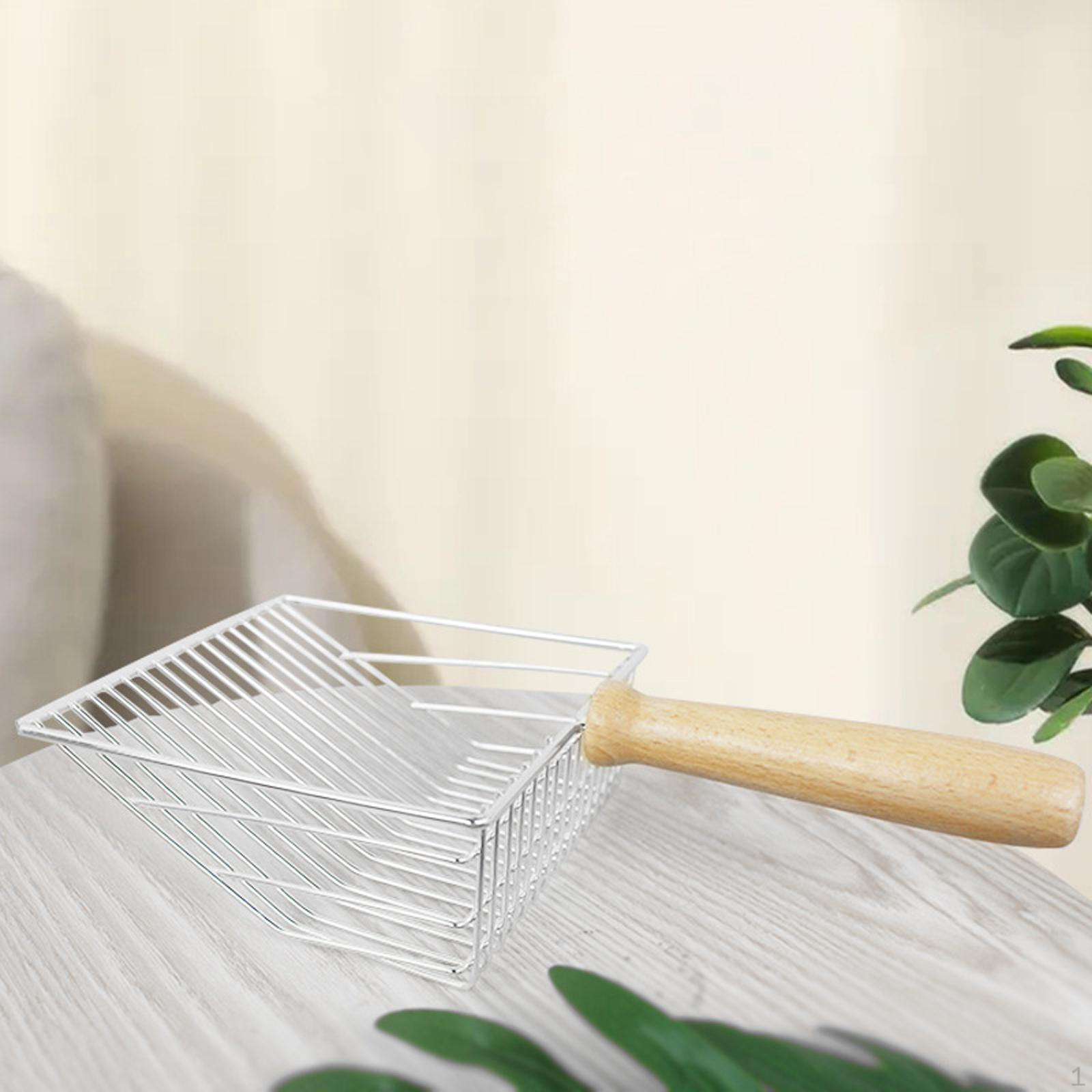 Cat Litter , Durable Metal Kitten Sifter Heavy Duty with Long Handle Dog Scooper, Easily Clean
Cat Litter , Durable Metal Kitten Sifter Heavy Duty with Long Handle Dog Scooper, Easily Clean