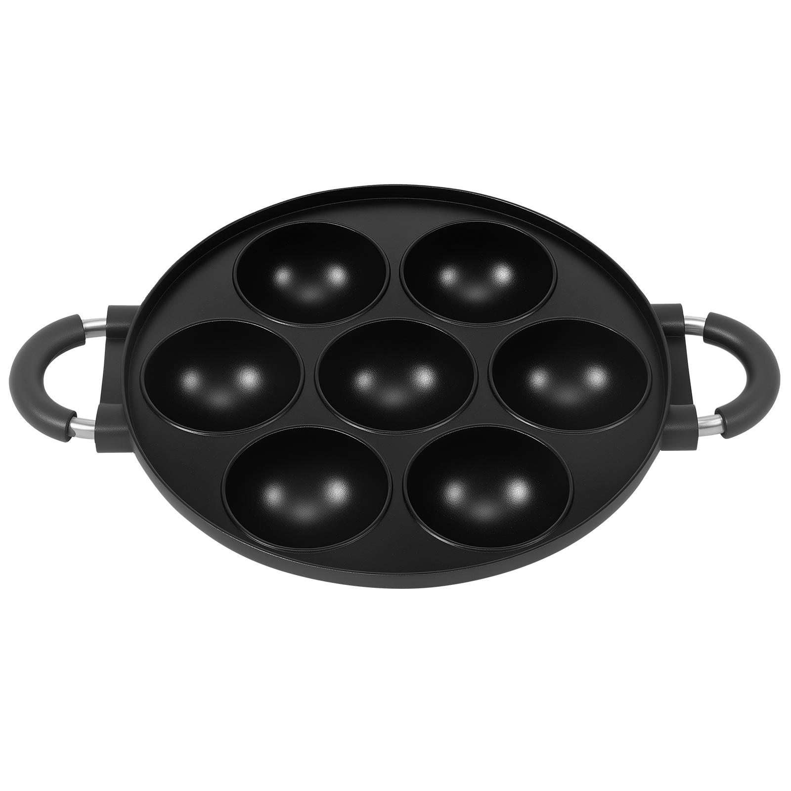 7 Holes Takoyaki Pan Nonstick Takoyaki Maker with Ergonomic Handle Aluminum Alloy Pancake Ball Maker Kitchen Baking Untensils
7 Holes Takoyaki Pan Nonstick Takoyaki Maker with Ergonomic Handle Aluminum Alloy Pancake Ball Maker Kitchen Baking Untensils
