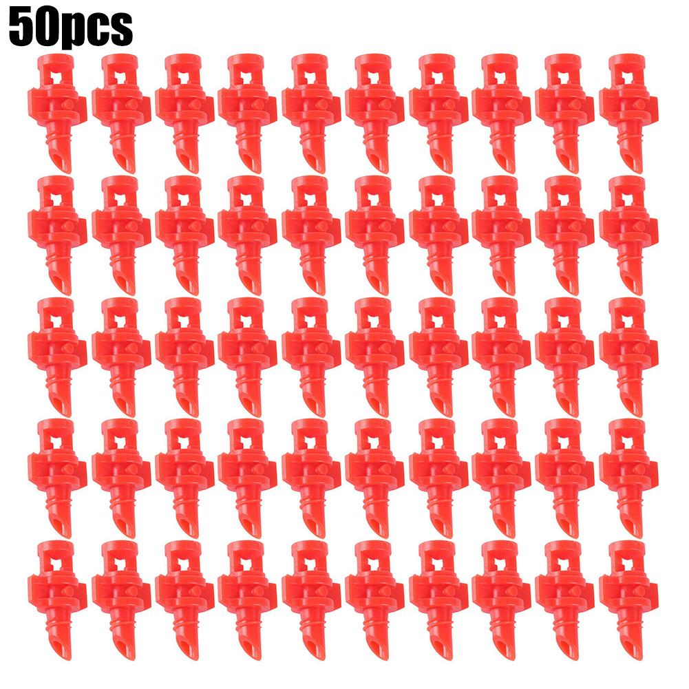 Brand New Irrigation Spray Nozzle 180 Degree 50pcs Accessories Plastic Refraction Atomizing Nozzle Replacement
Brand New Irrigation Spray Nozzle 180 Degree 50pcs Accessories Plastic Refraction Atomizing Nozzle Replacement