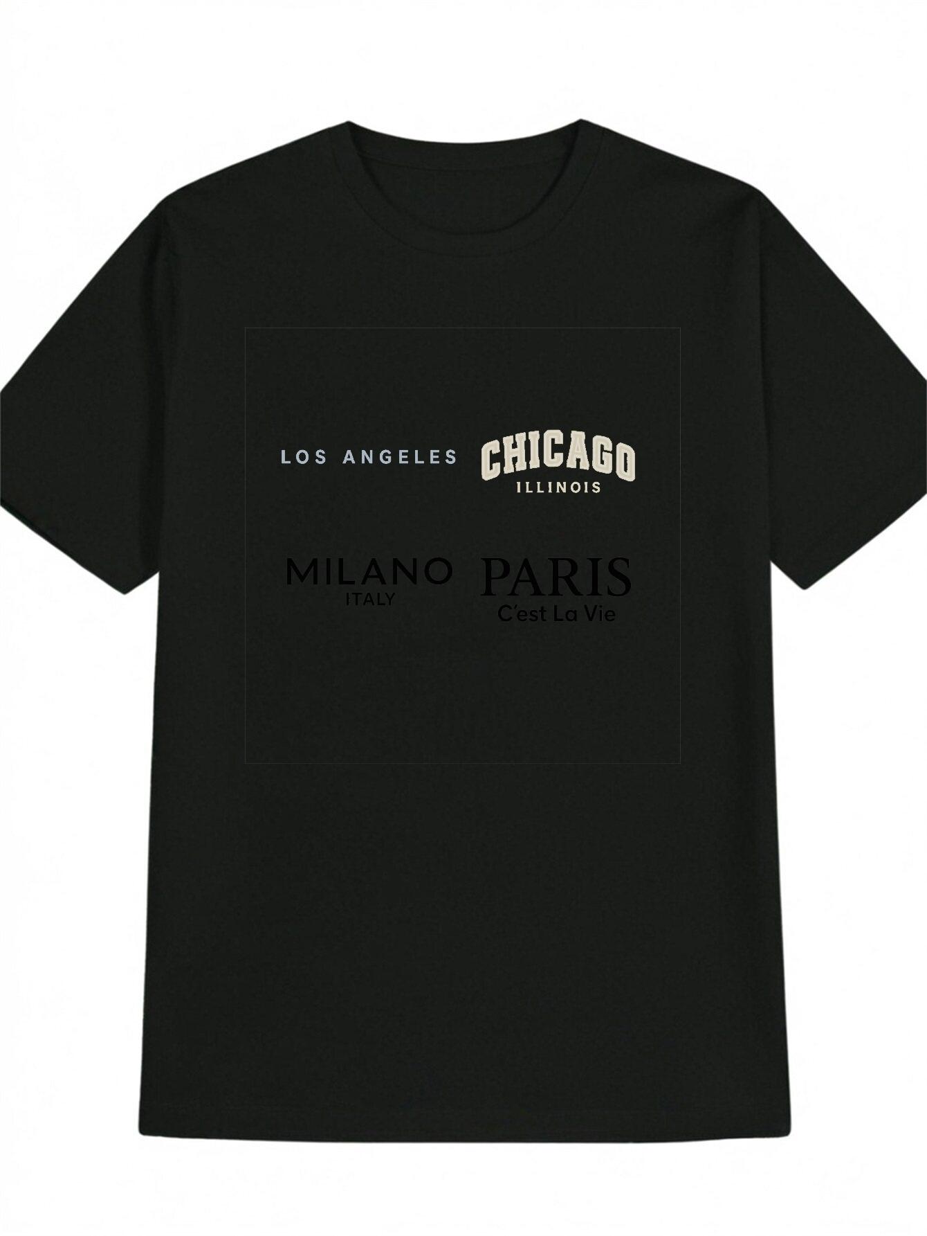 Casual Chicago Print T-shirt - Los Angeles XXXXL
Casual Chicago Print T-shirt - Los Angeles XXXXL