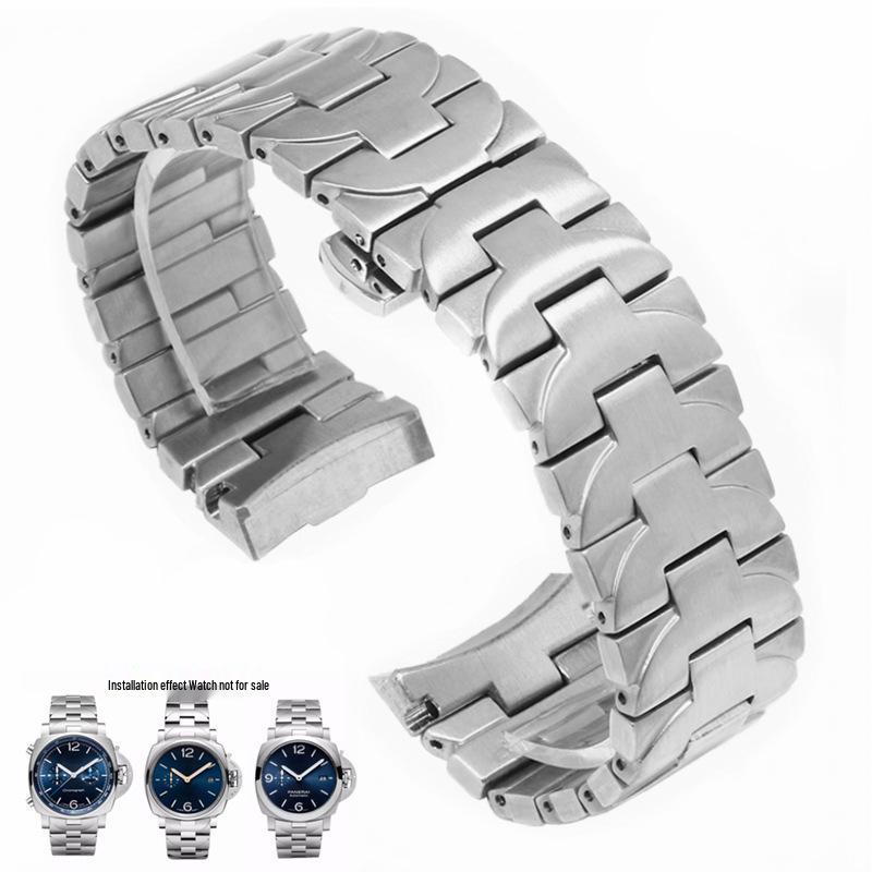 Original Panerai Steel Strap for PAM441/111/00448 Series Watches - Men s 22/24mm 22mm without logo серебряный
Original Panerai Steel Strap for PAM441/111/00448 Series Watches - Men s 22/24mm 22mm without logo серебряный
