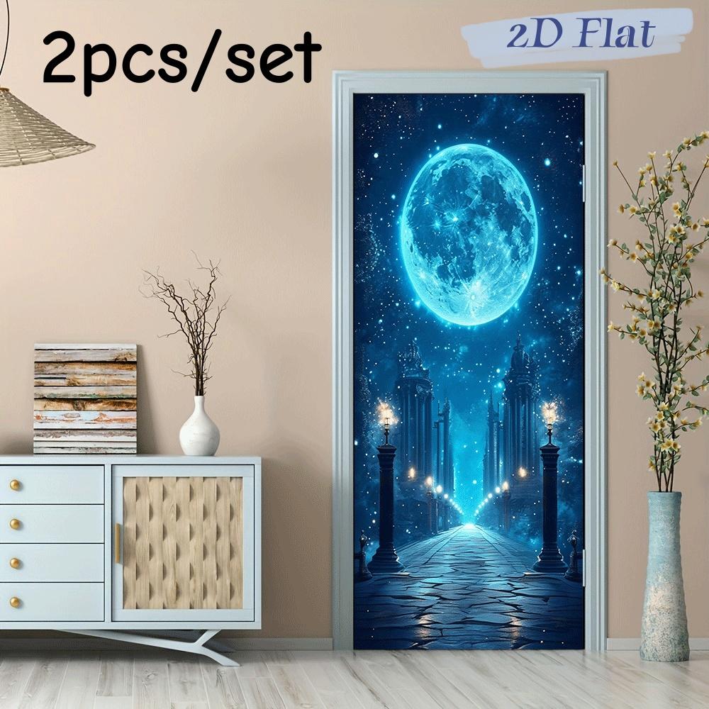 2pcs Dreamy Starry Sky Moon Castle Wall Stickers Bedroom Living Room Entrance Decoration Stickers Romantic Night Sky Landscape M (as the picture,38.5x200cmx2)
2pcs Dreamy Starry Sky Moon Castle Wall Stickers Bedroom Living Room Entrance Decoration Stickers Romantic Night Sky Landscape M (as the picture,38.5x200cmx2)