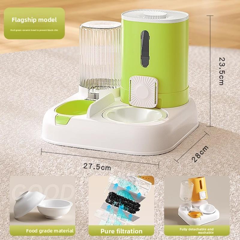 Новая автоматическая кормушка и поилка для кошек, миска для собак, кошачий таз, поилка «два в одном», кошачья миска, товары для питомцев Ceramic bowl зелёный
Новая автоматическая кормушка и поилка для кошек, миска для собак, кошачий таз, поилка «два в одном», кошачья миска, товары для питомцев Ceramic bowl зелёный