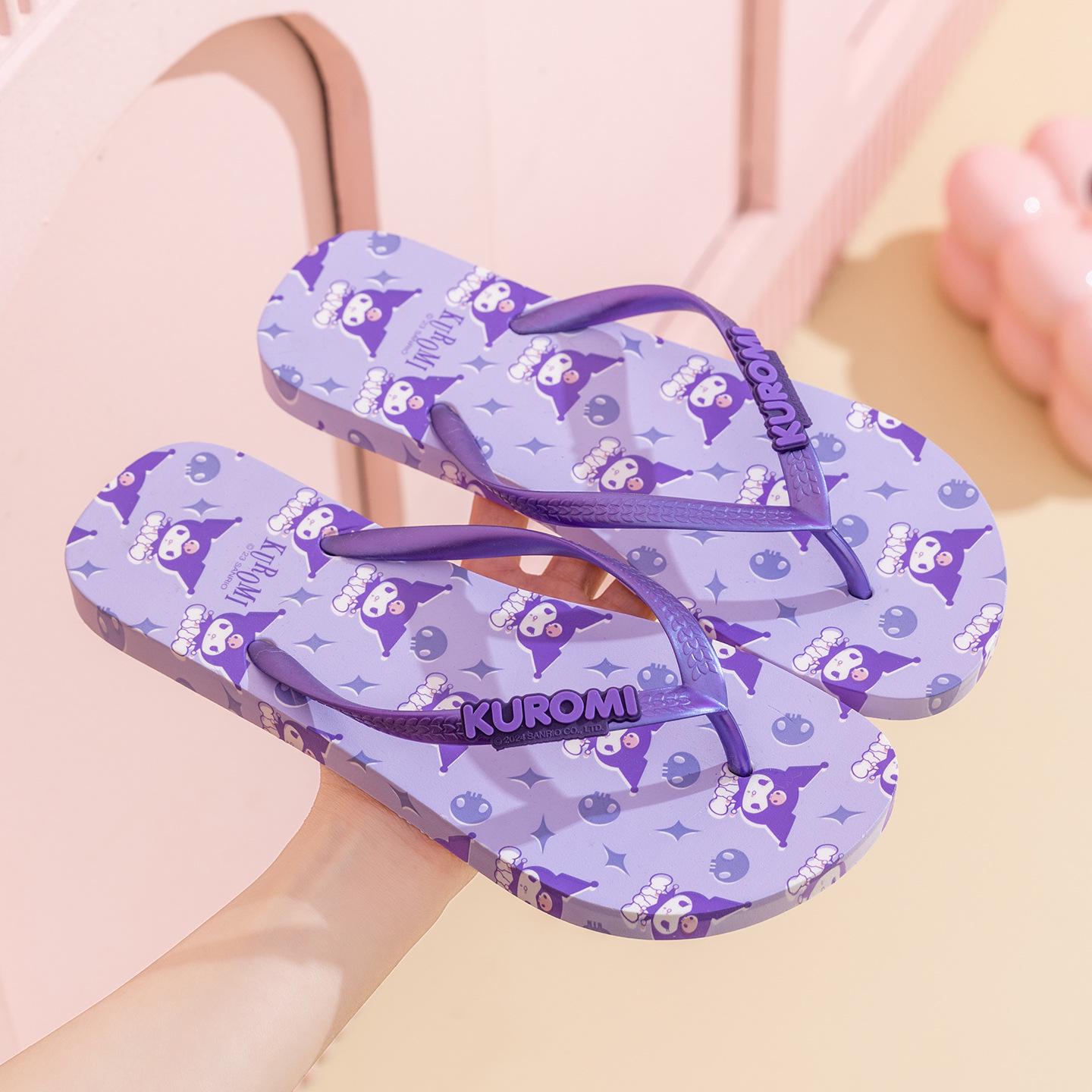 Sanrio Kuromi Pattern Comfortable Non-Slip Parent-Child Flip-Flops 32/33 for foot length 31/32
Sanrio Kuromi Pattern Comfortable Non-Slip Parent-Child Flip-Flops 32/33 for foot length 31/32