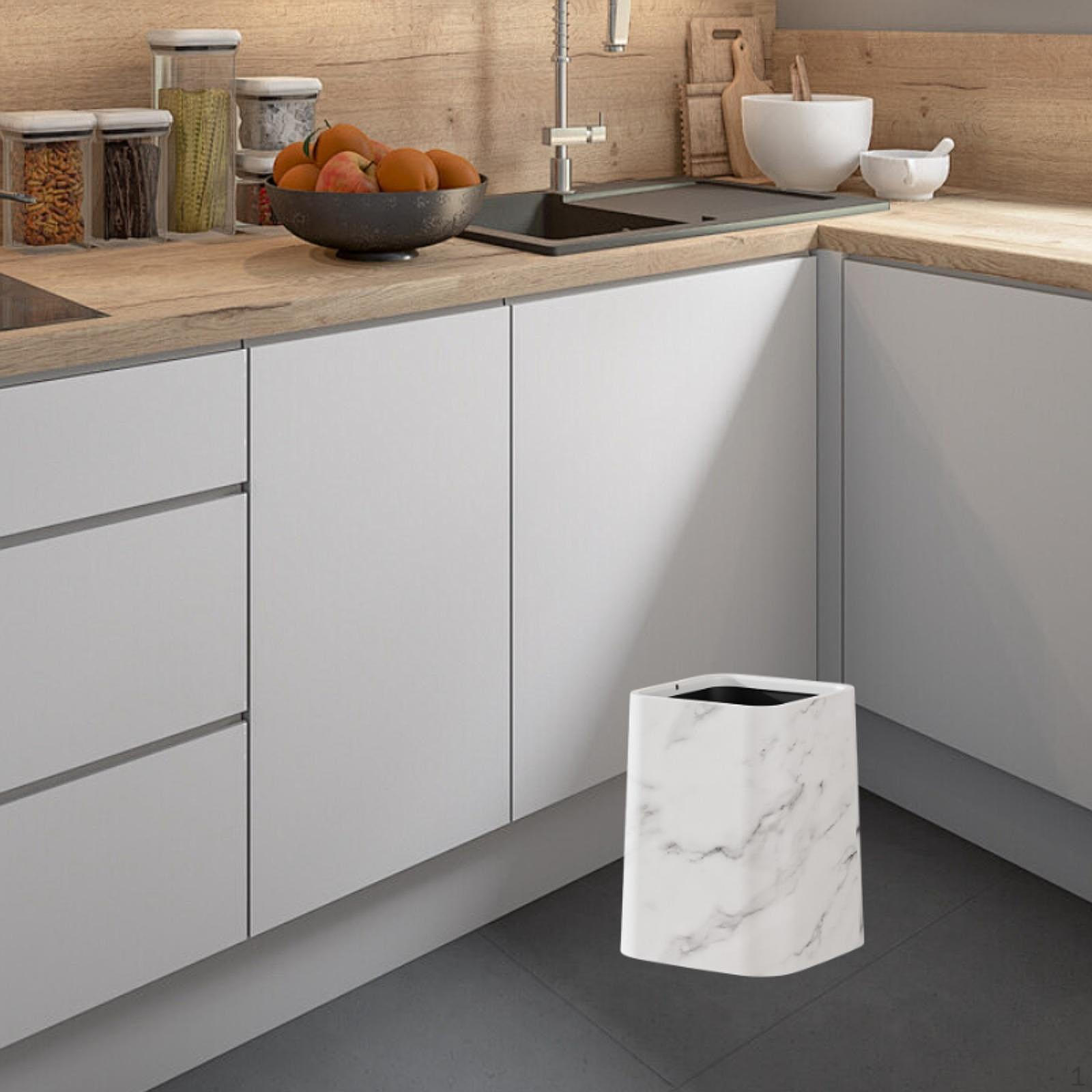 Мраморная ванная мусорная корзина мусорный контейнер мусорный контейнер корзина для комнаты общежития White M
Мраморная ванная мусорная корзина мусорный контейнер мусорный контейнер корзина для комнаты общежития White M