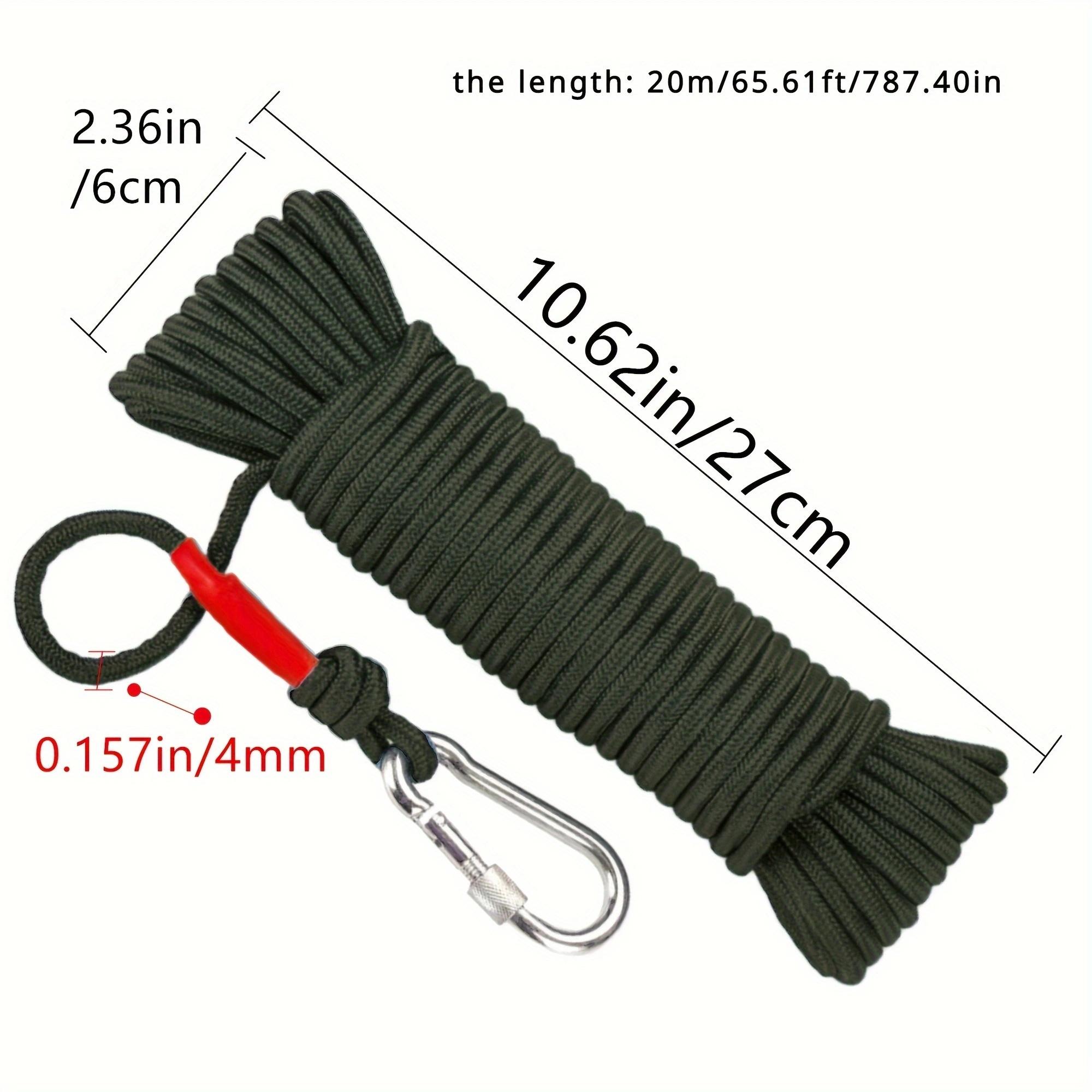 Веревка для сушки темно-зеленая нейлоновая 20,0 метров - Идеально подходит для кемпинга, рыбалки, походного снаряжения, аксессуаров для кемпинга
Веревка для сушки темно-зеленая нейлоновая 20,0 метров - Идеально подходит для кемпинга, рыбалки, походного снаряжения, аксессуаров для кемпинга