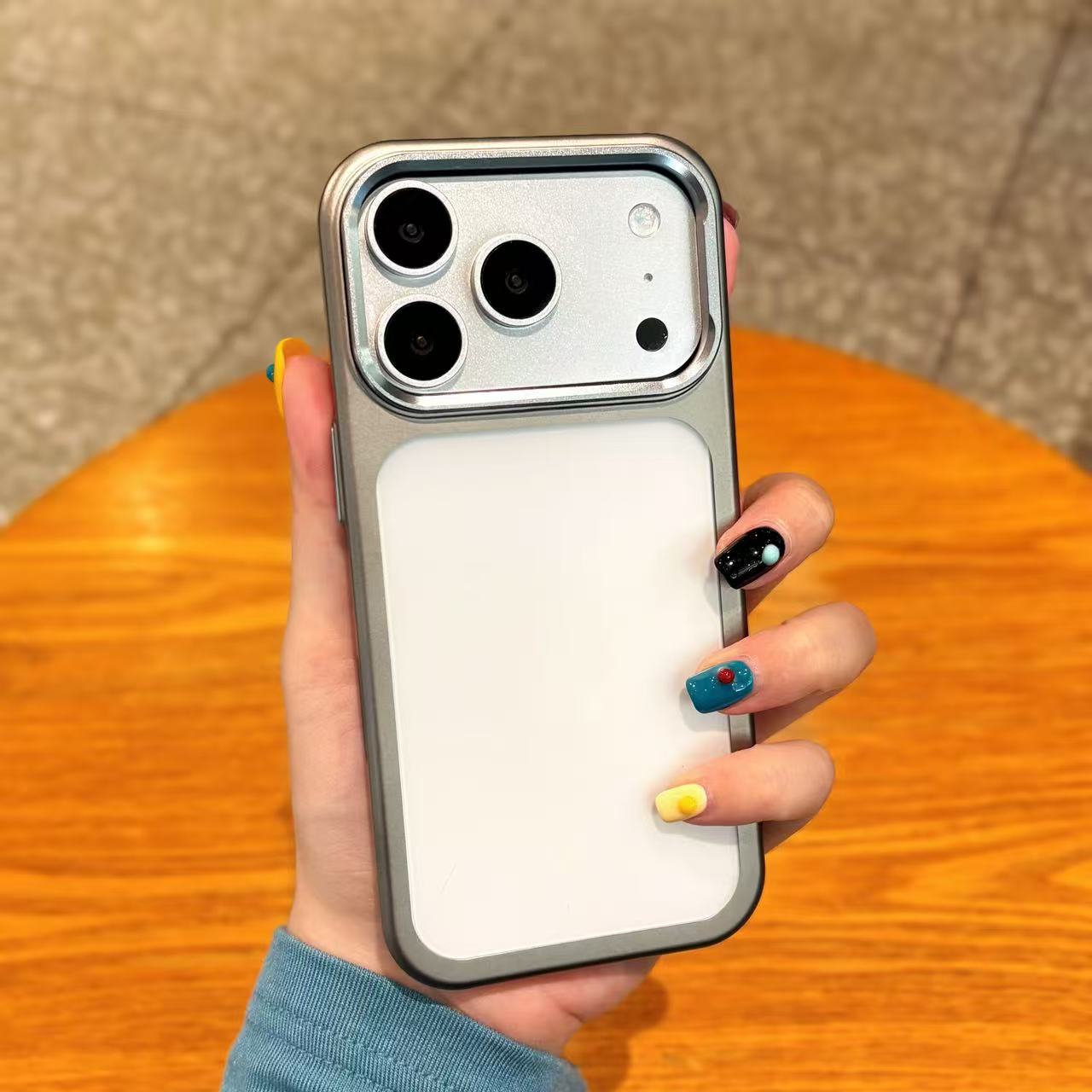 Luxury Matte Clear Hard Ultra Slim Case for iPhone 17 Pro Max 17Pro 17Air Plating Camera Film Protect Frosted Shockproof Cover iPhone17 Pro Max сірий
Luxury Matte Clear Hard Ultra Slim Case for iPhone 17 Pro Max 17Pro 17Air Plating Camera Film Protect Frosted Shockproof Cover iPhone17 Pro Max сірий