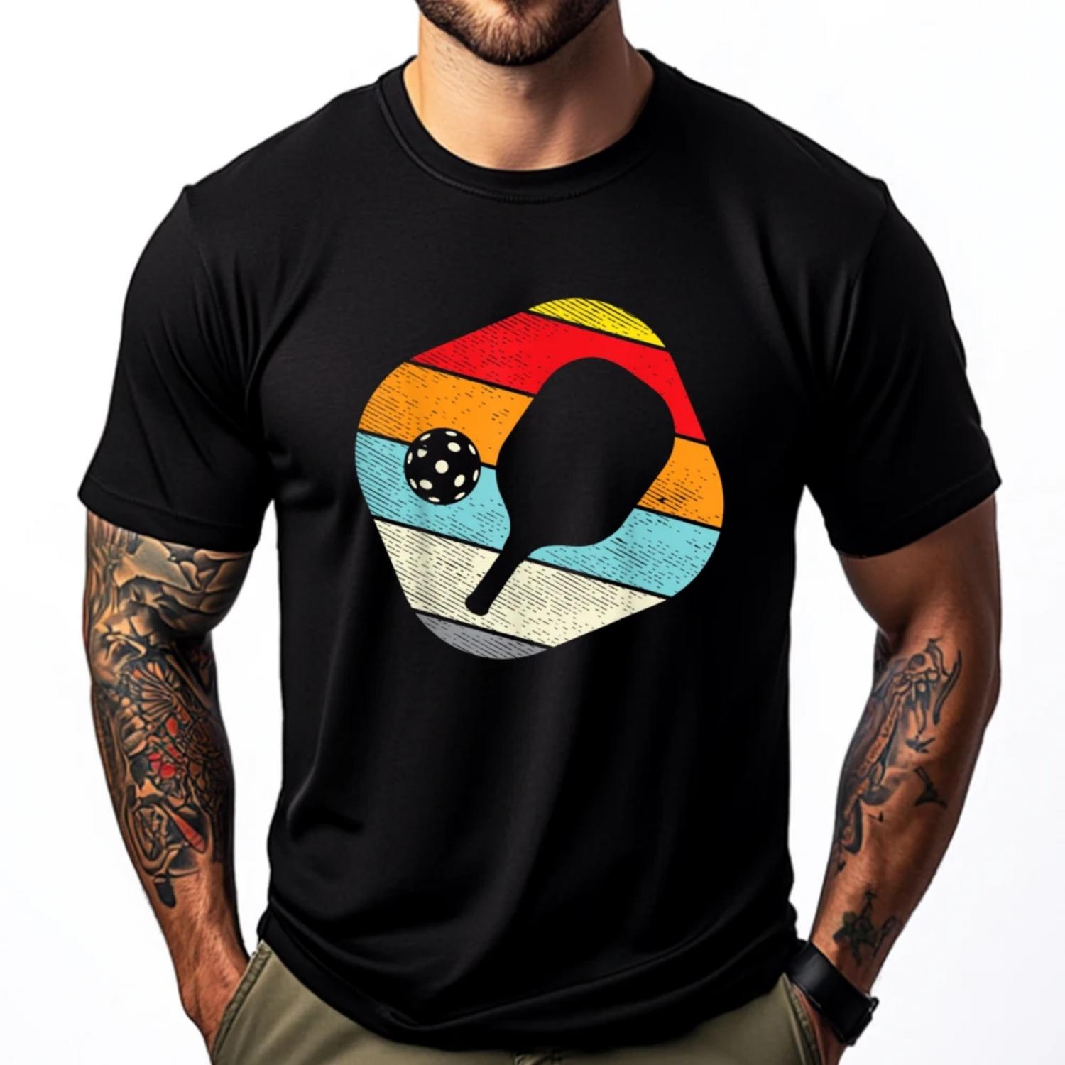 Pickleball Retro Pickle Ball Paddleball Sport Streetwear Man Clothes Graphic Tee Shirt Breathable Camiseta XXXXXL чорний
Pickleball Retro Pickle Ball Paddleball Sport Streetwear Man Clothes Graphic Tee Shirt Breathable Camiseta XXXXXL чорний