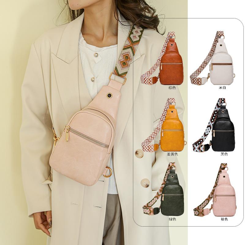 Soft leather chest bag for women 2024 new fashionable and simple small shoulder bag for women, chest bag, casual crossbody bag
Soft leather chest bag for women 2024 new fashionable and simple small shoulder bag for women, chest bag, casual crossbody bag