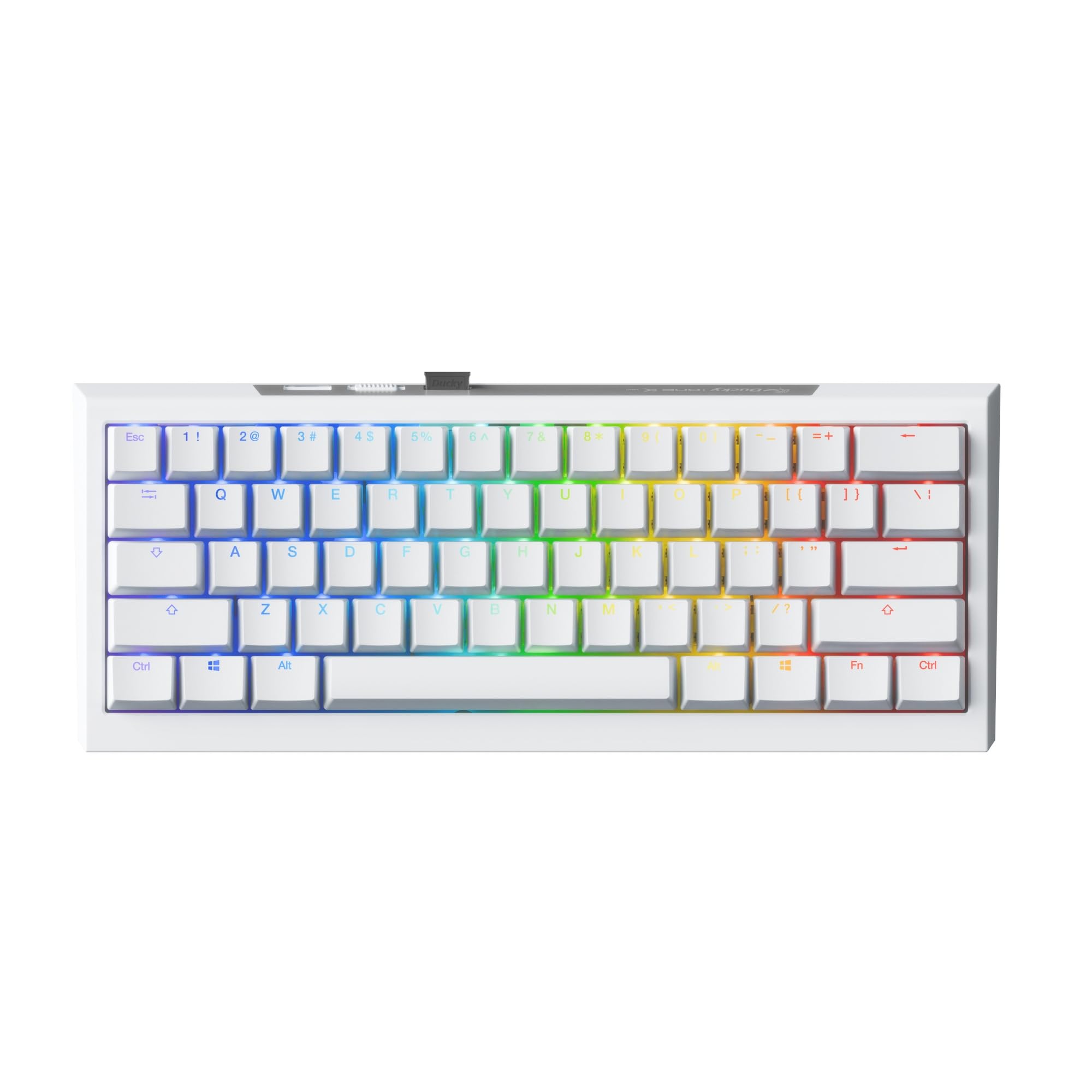 Ducky One X Mini Wireless Gaming Rapid 61 US Inductive KB0929 60% Keyboard, White, Trigger, Compact, Keys, Layout, Switches, білий
Ducky One X Mini Wireless Gaming Rapid 61 US Inductive KB0929 60% Keyboard, White, Trigger, Compact, Keys, Layout, Switches, білий