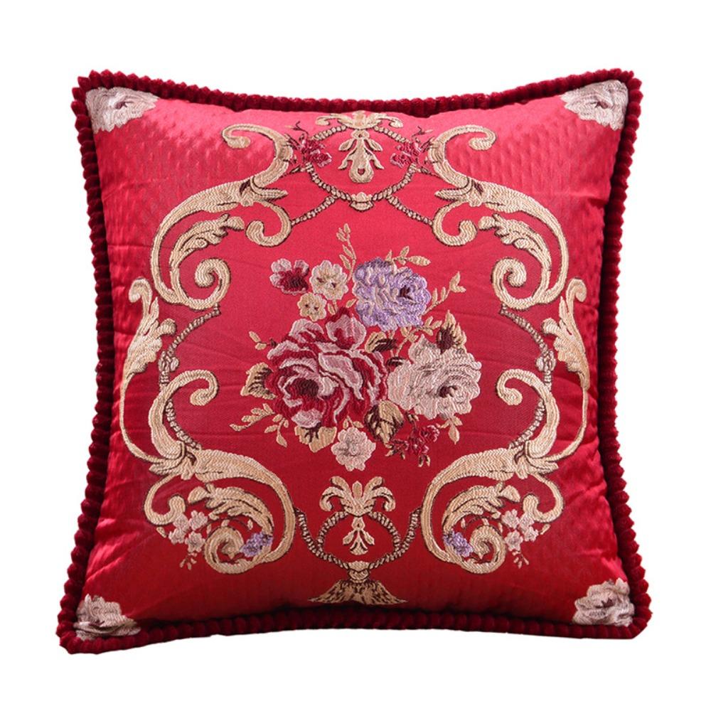 48x48cm Jacquard Pillow Cover Embroidered Vintage Decorative Cushion Covers Floral Home Decor Throw Pillow Case Sofa
48x48cm Jacquard Pillow Cover Embroidered Vintage Decorative Cushion Covers Floral Home Decor Throw Pillow Case Sofa