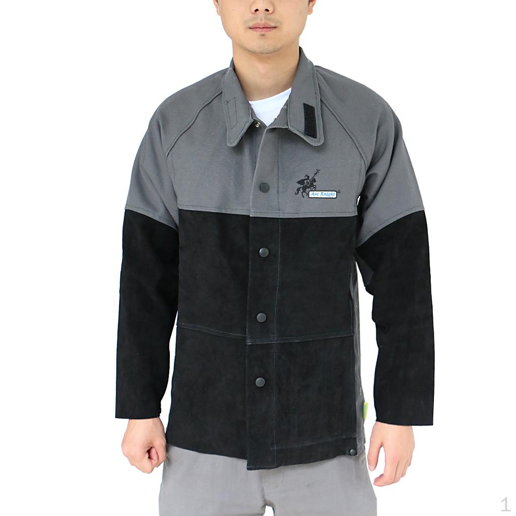 Knight Male Welding Protective Jacket Fire Resistant Cotton Breathable XL
Knight Male Welding Protective Jacket Fire Resistant Cotton Breathable XL