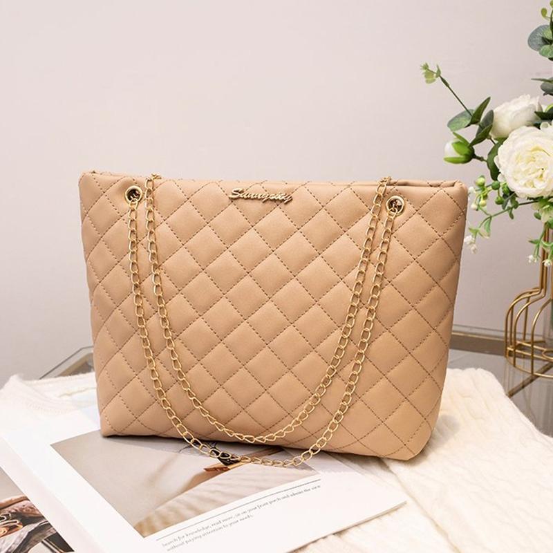 1 шт. Женская сумка через плечо из полиуретана, сумка-тоут, большая вместимость, повседневные сумки кроссбоди бежевый
1 шт. Женская сумка через плечо из полиуретана, сумка-тоут, большая вместимость, повседневные сумки кроссбоди бежевый