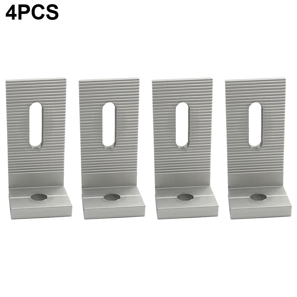 4/8pcs Solar Panel Mounting Brackets Flat Roof Mount Kit Photovoltaic 90 Degree L Bracket Solar Panel Mounts Accessories
4/8pcs Solar Panel Mounting Brackets Flat Roof Mount Kit Photovoltaic 90 Degree L Bracket Solar Panel Mounts Accessories