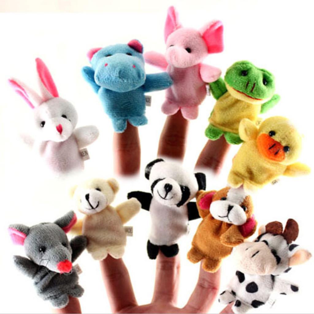 10Pcs/lot Baby Plush Toys Cartoon Happy Family Fun Animal Finger Hand Puppet Kids Learning & Education Toys Gifts
10Pcs/lot Baby Plush Toys Cartoon Happy Family Fun Animal Finger Hand Puppet Kids Learning & Education Toys Gifts