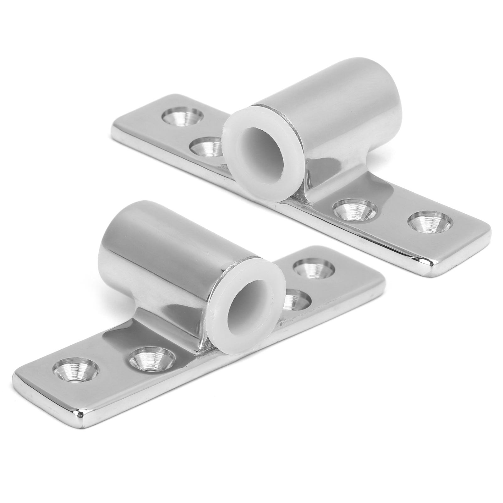 Pair Marine Oarlock Sockets 316 Stainless Steel Side Mounted Mirror Polish Finish for 1 2in Shank
Pair Marine Oarlock Sockets 316 Stainless Steel Side Mounted Mirror Polish Finish for 1 2in Shank