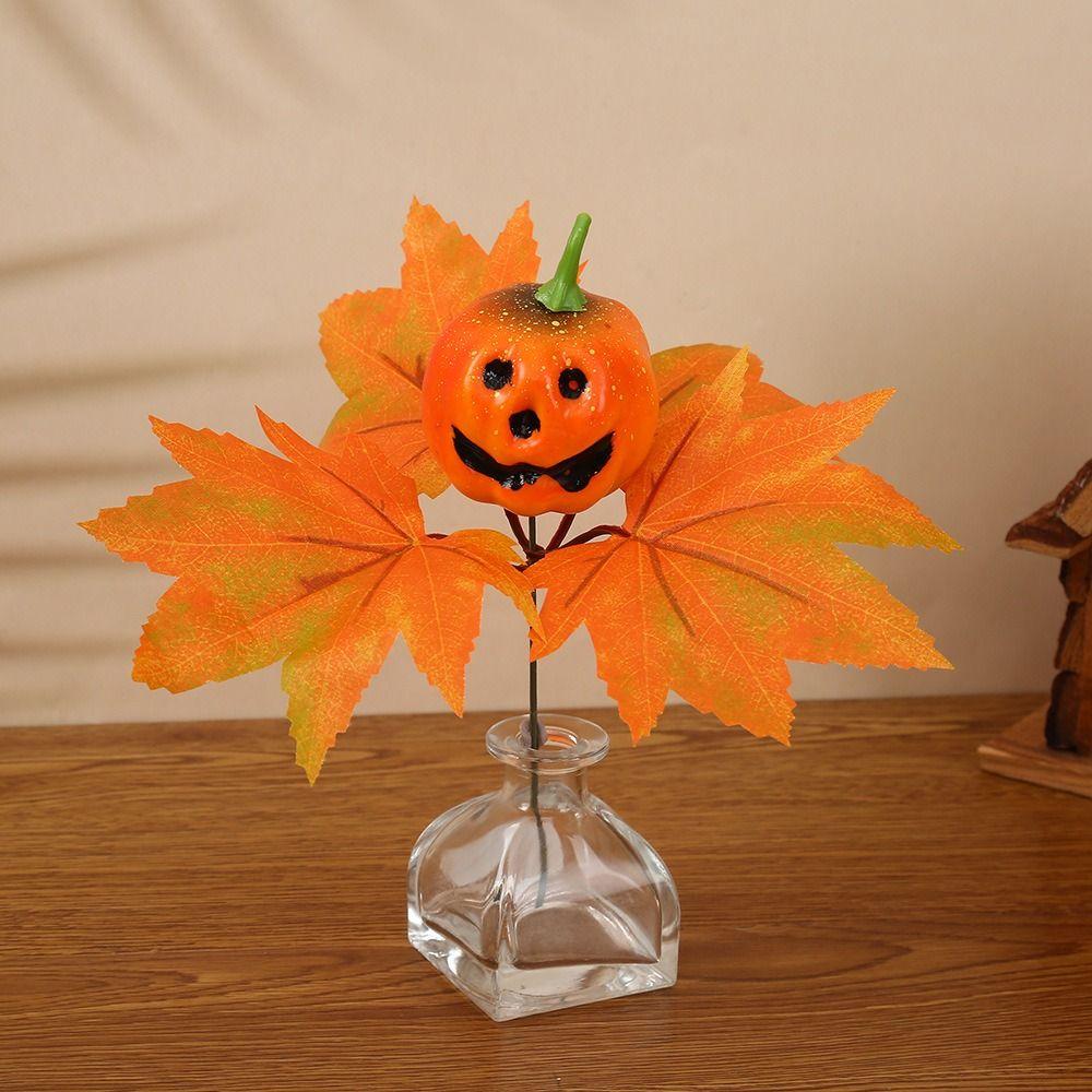 Artificial Pumpkin Maple Leaf Ornaments Floral Arrangement Accessories Halloween Party Decor Style N
Artificial Pumpkin Maple Leaf Ornaments Floral Arrangement Accessories Halloween Party Decor Style N