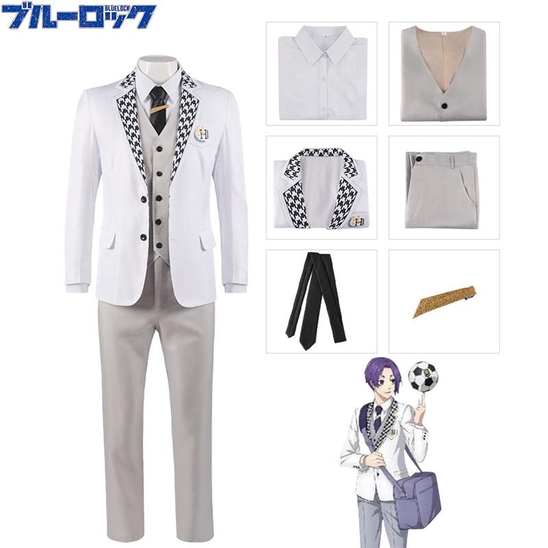 Синий Костюм для косплея Reo Lock Mikage Брюки Униформа для вечеринки на Хэллоуин Карнавал S
Синий Костюм для косплея Reo Lock Mikage Брюки Униформа для вечеринки на Хэллоуин Карнавал S